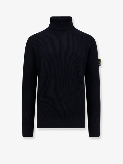 Turtleneck certified virgin wool sweater thumbnail