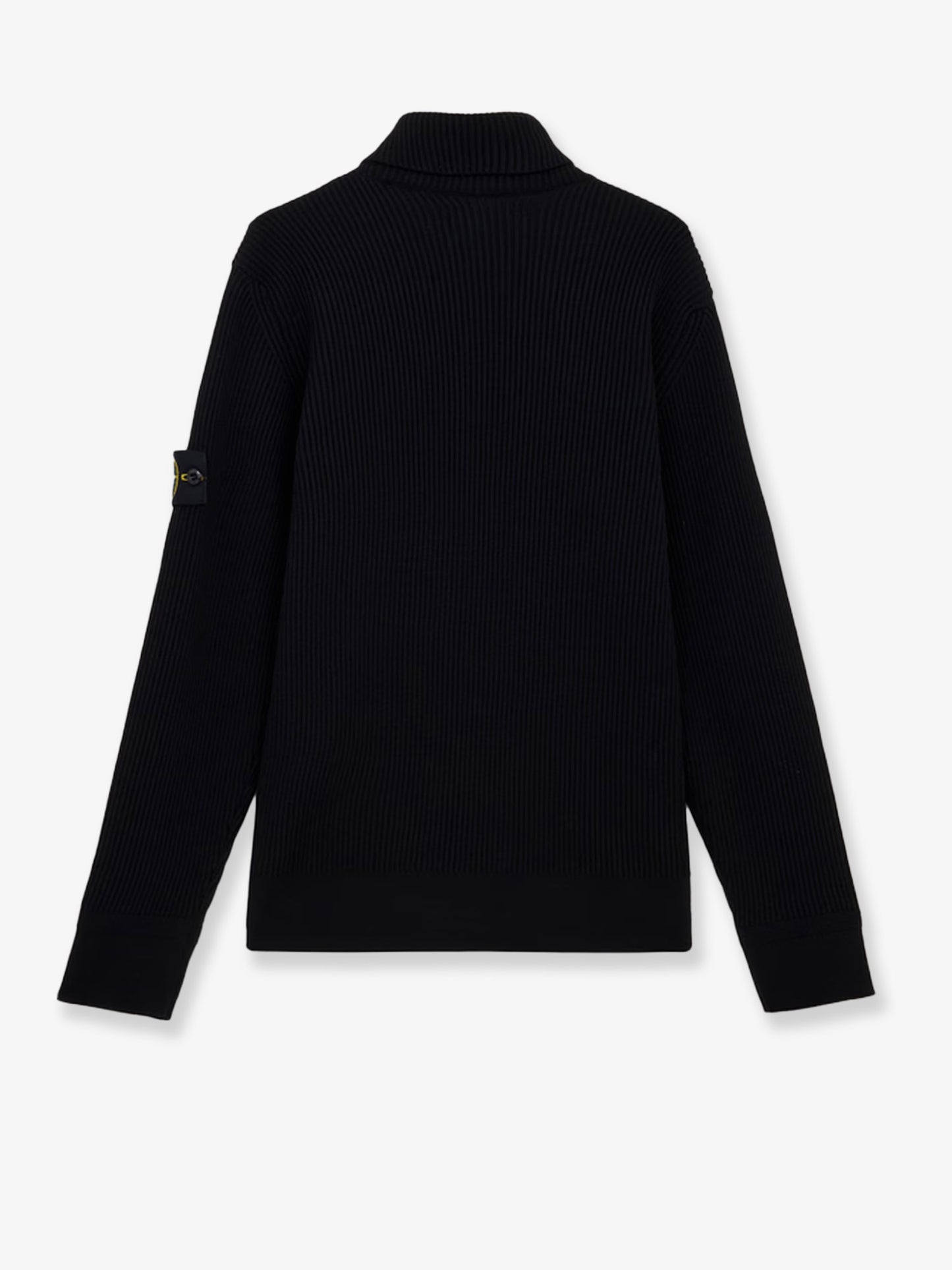 Certified virgin wool turtleneck sweater