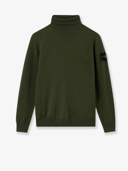 Certified virgin wool turtleneck sweater thumbnail