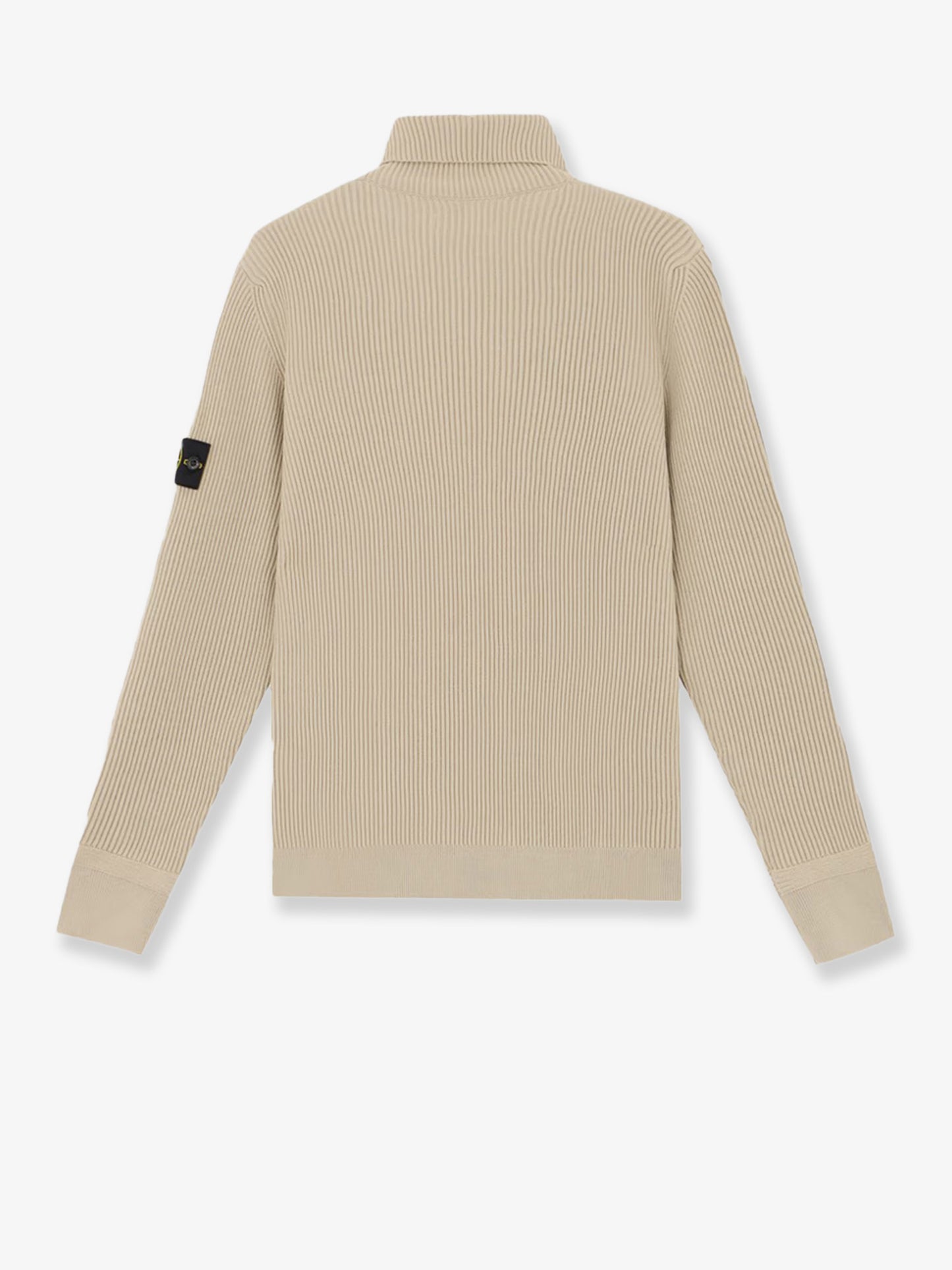 Certified virgin wool turtleneck sweater
