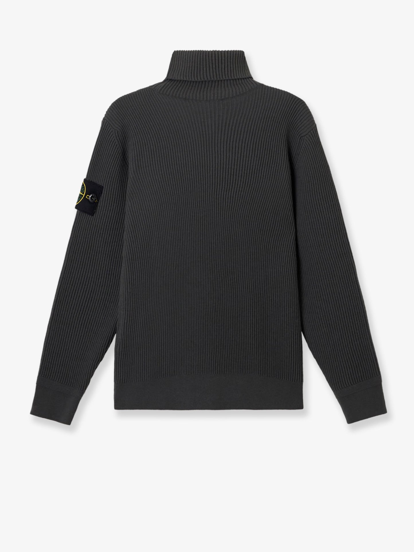 Certified virgin wool turtleneck sweater
