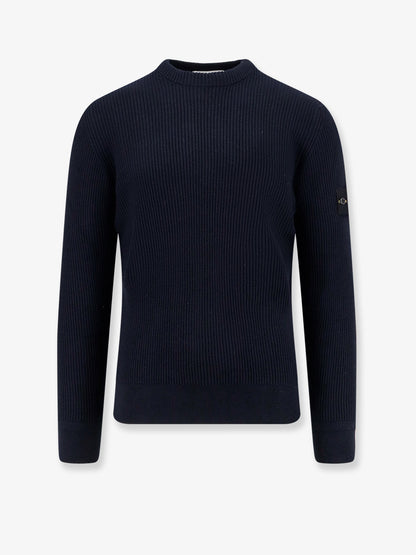 Ribbed certified virgin wool sweater thumbnail