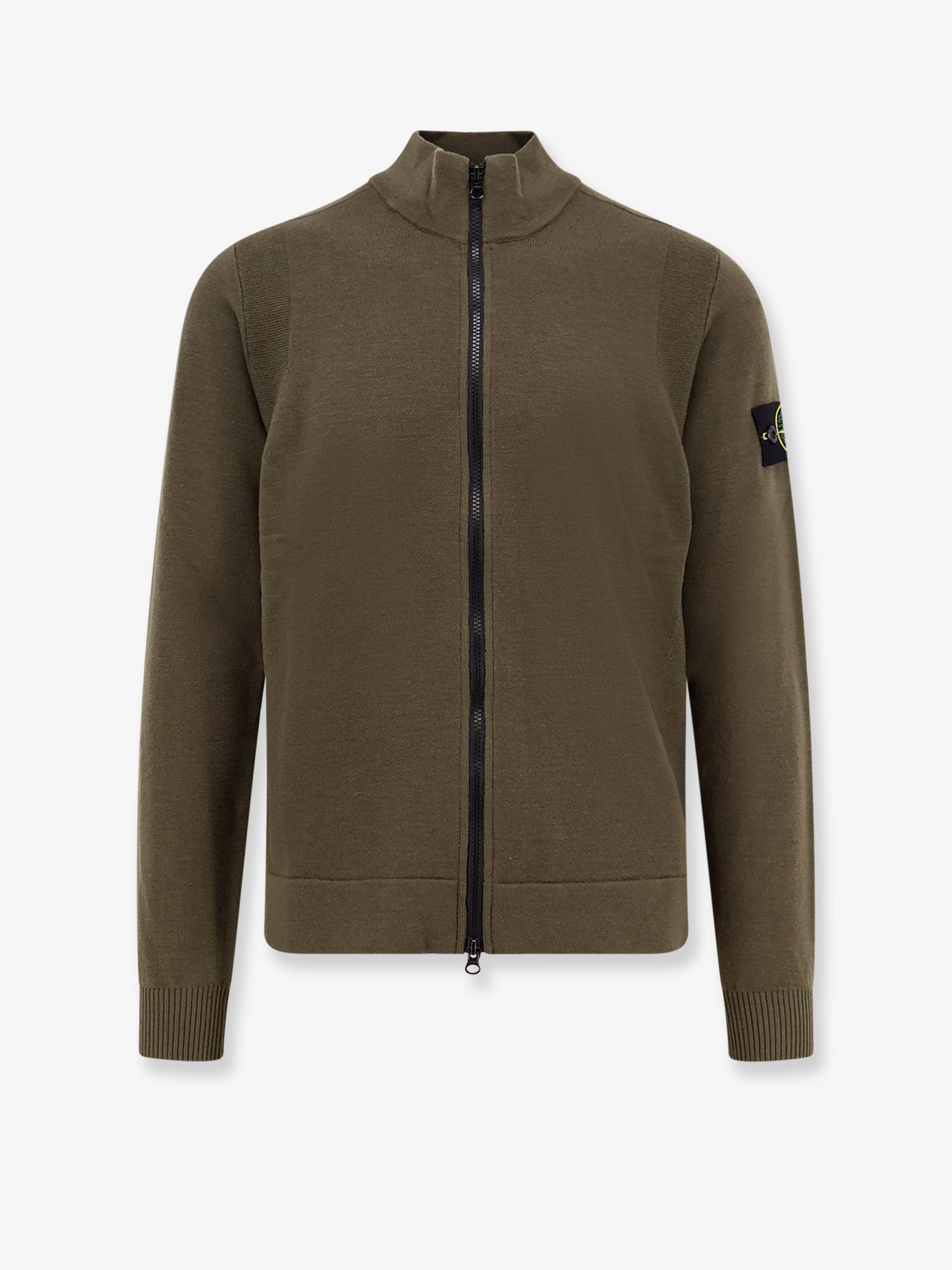 Certified virgin wool cardigan