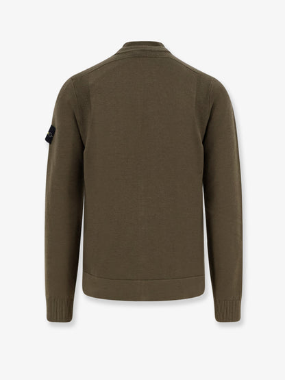 Certified virgin wool cardigan thumbnail