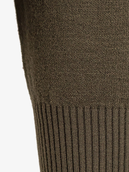 Certified virgin wool cardigan thumbnail