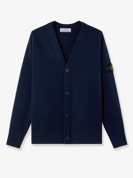 Certified virgin wool cardigan