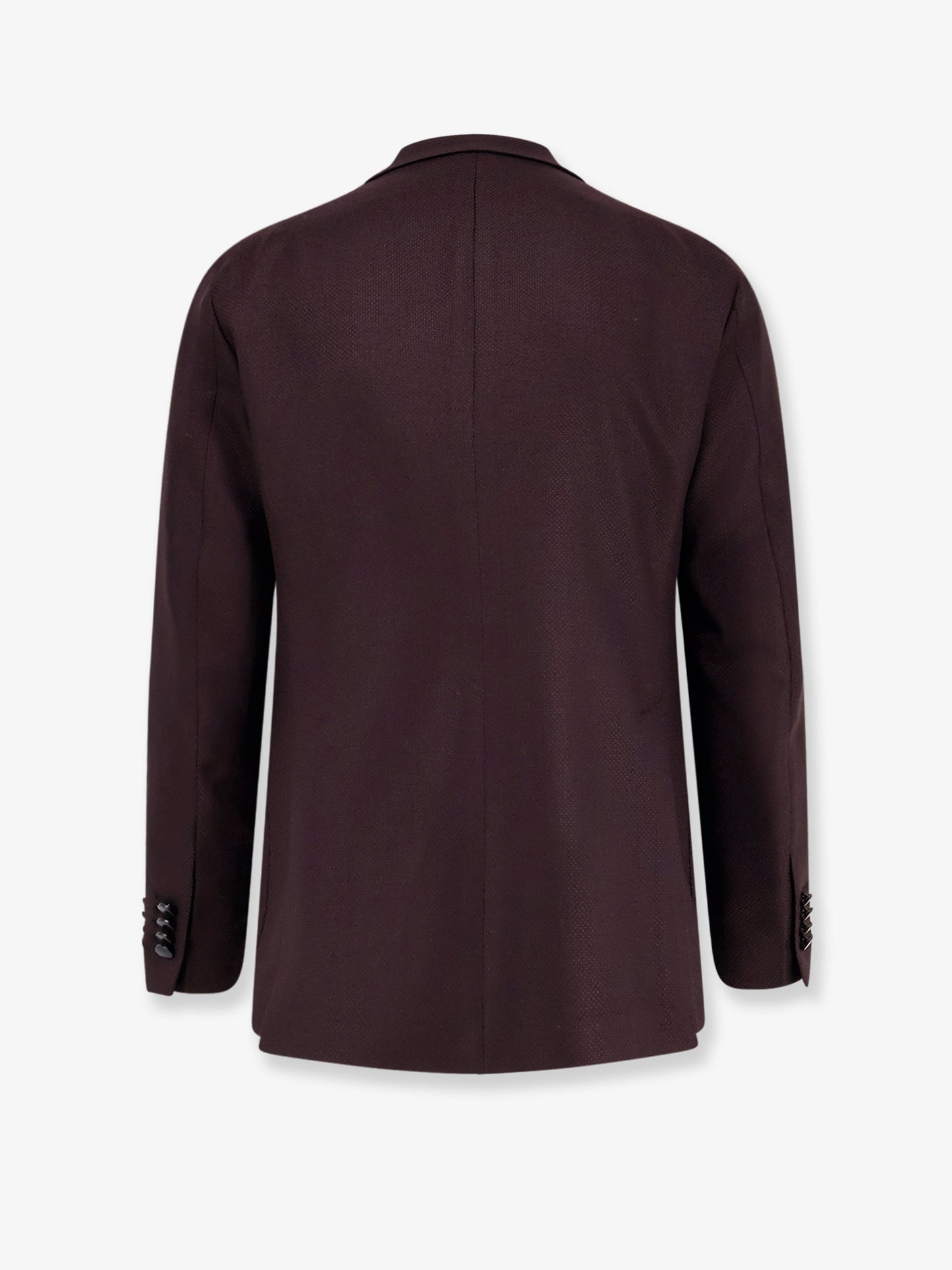 Single-breasted virgin wool blazer