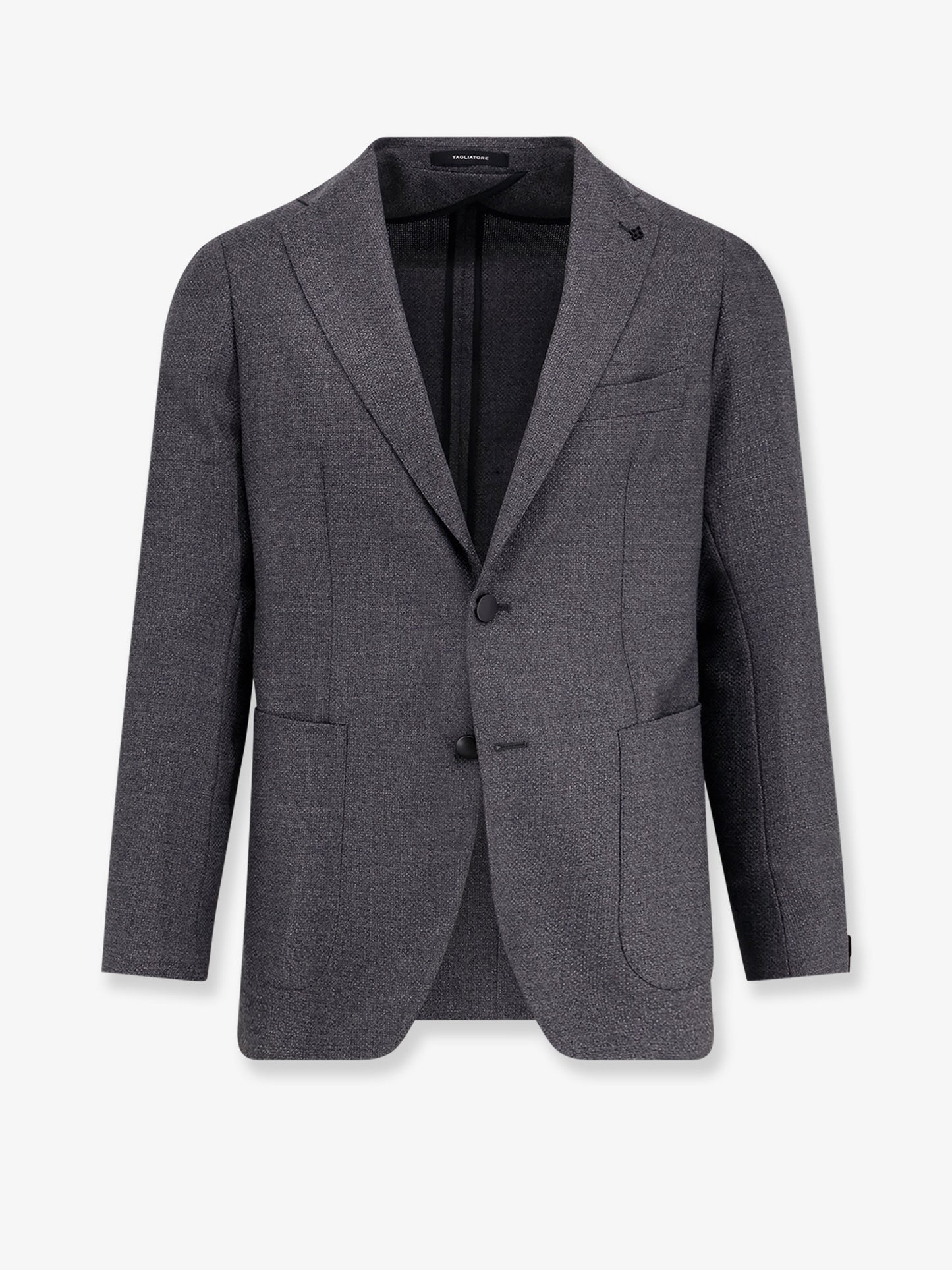 Single breasted virgin wool blazer