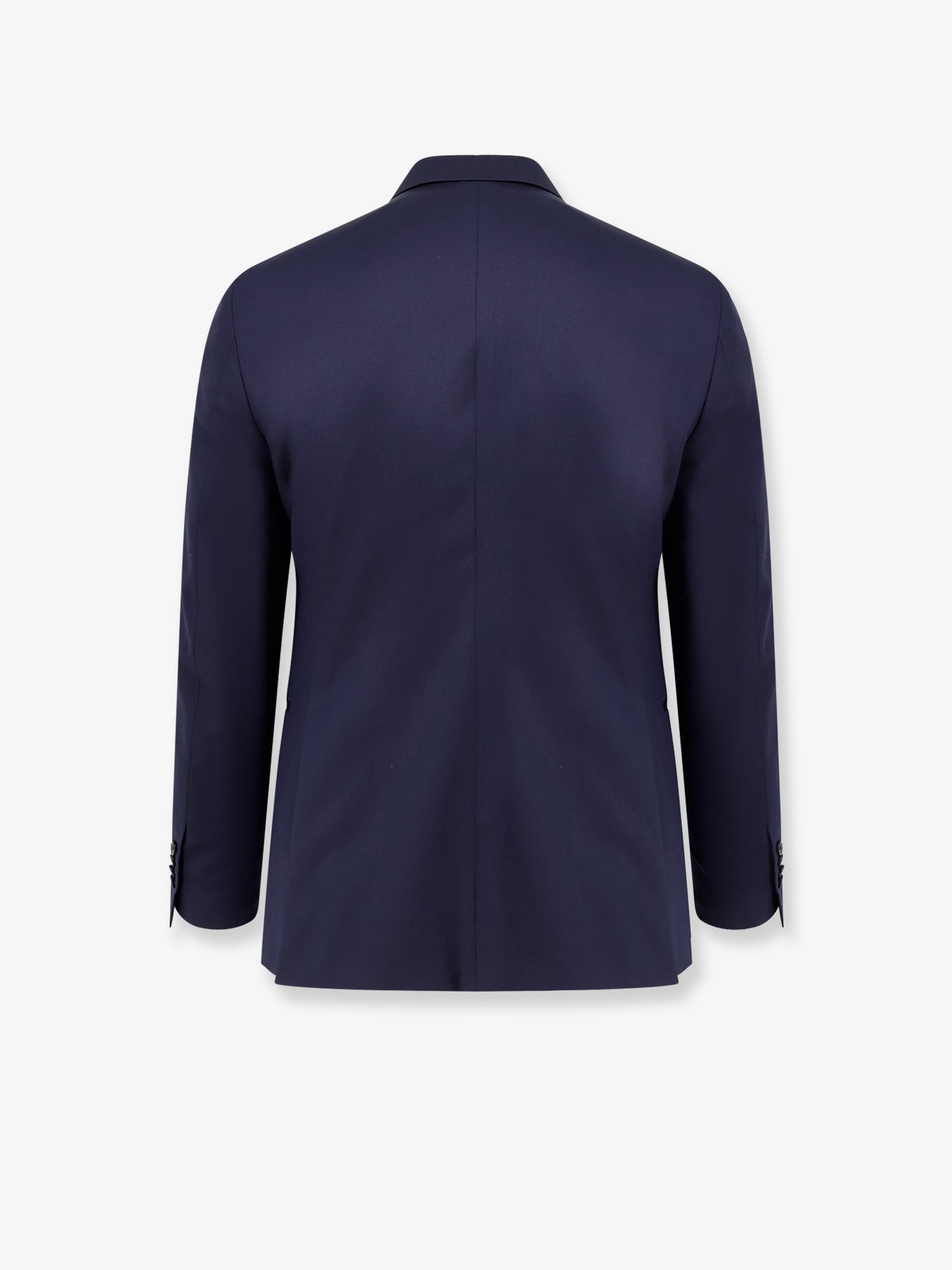 Saglia virgin wool double-breasted suit