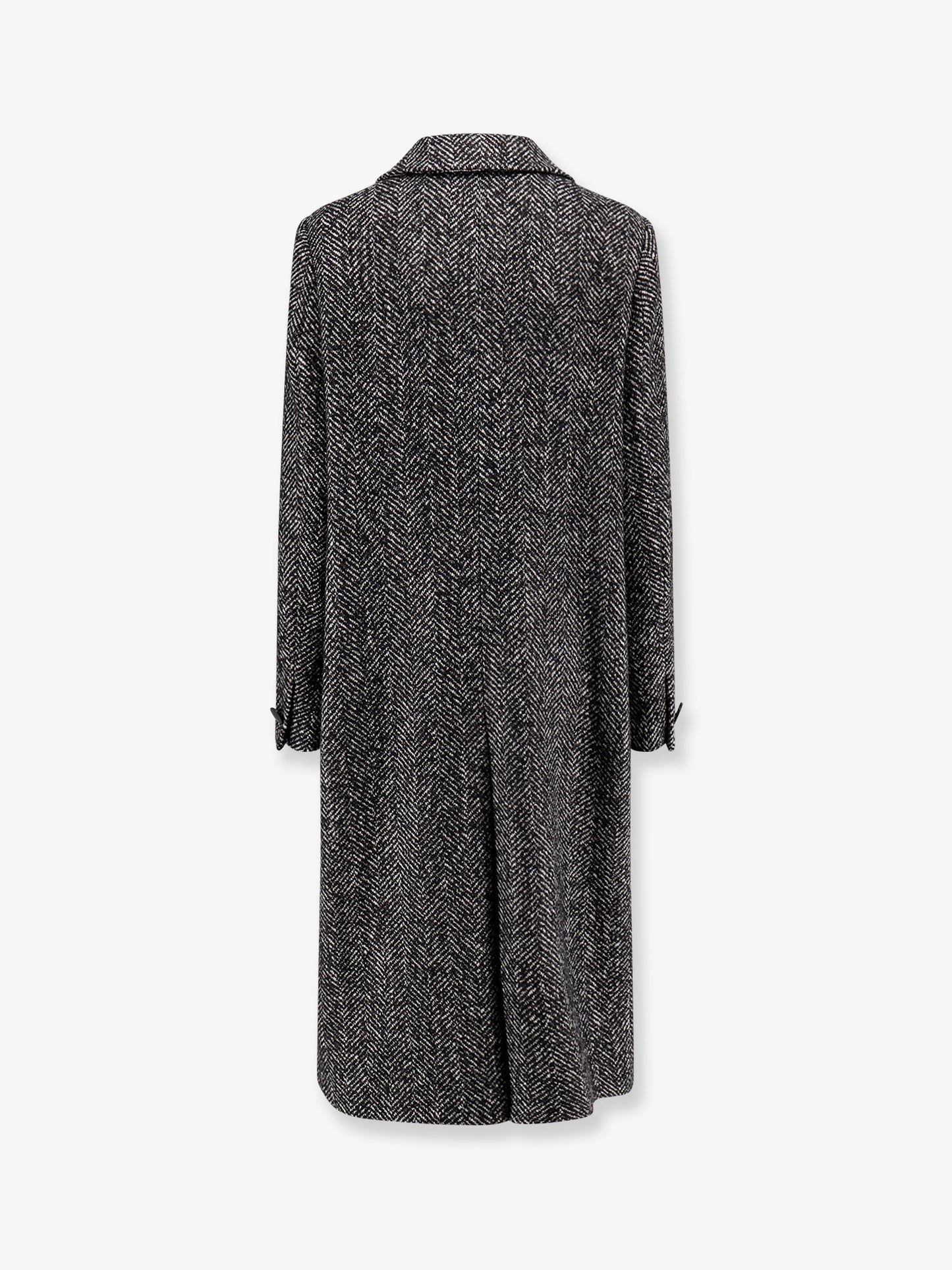 Amanda herringbone fabric coat