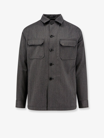 Overshirt wool jacket thumbnail