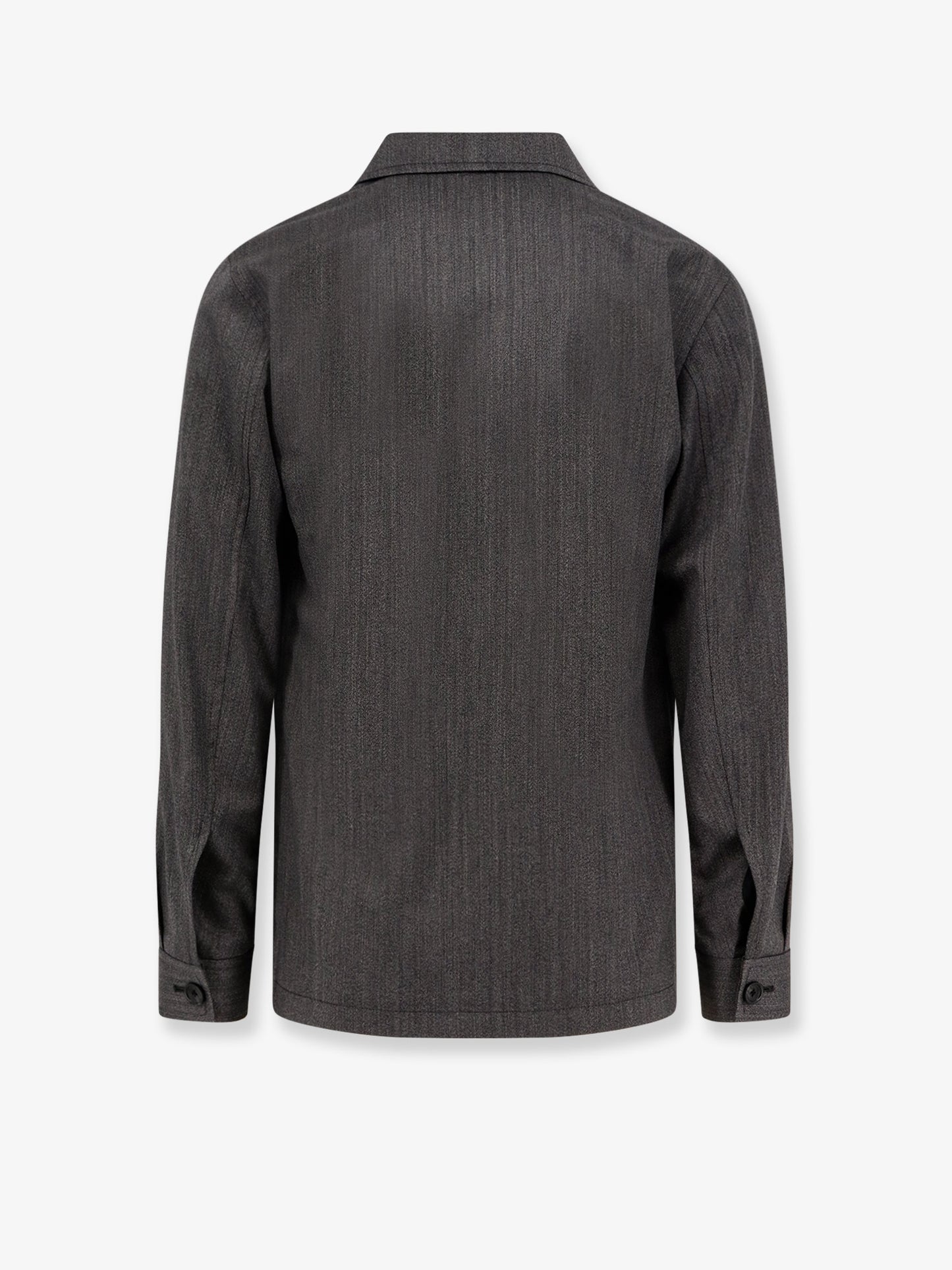 Overshirt wool jacket