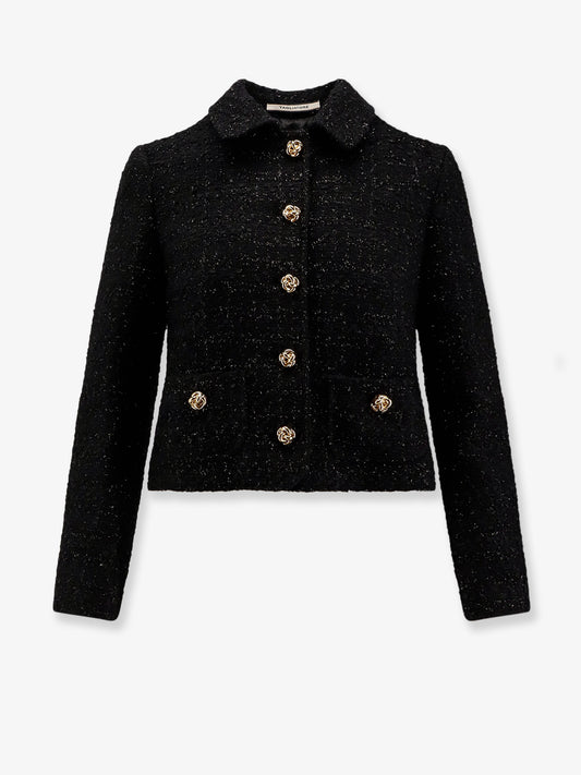 Idelle bouclé fabric blazer