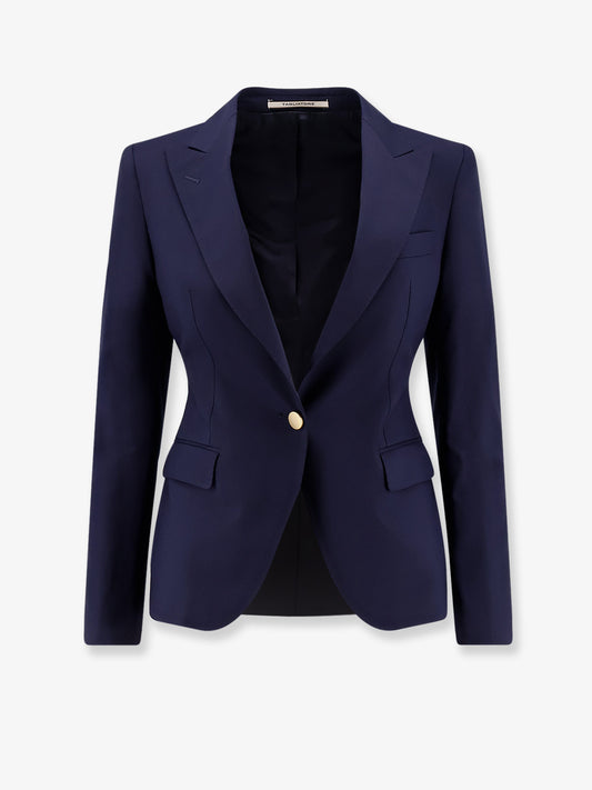Virgin wool blend blazer