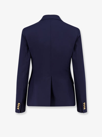 Virgin wool blend blazer thumbnail