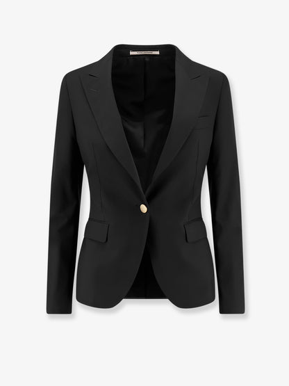 Virgin wool blend blazer thumbnail