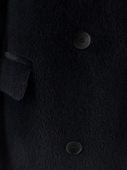 Jole double-breasted alpaca and wool coat thumbnail