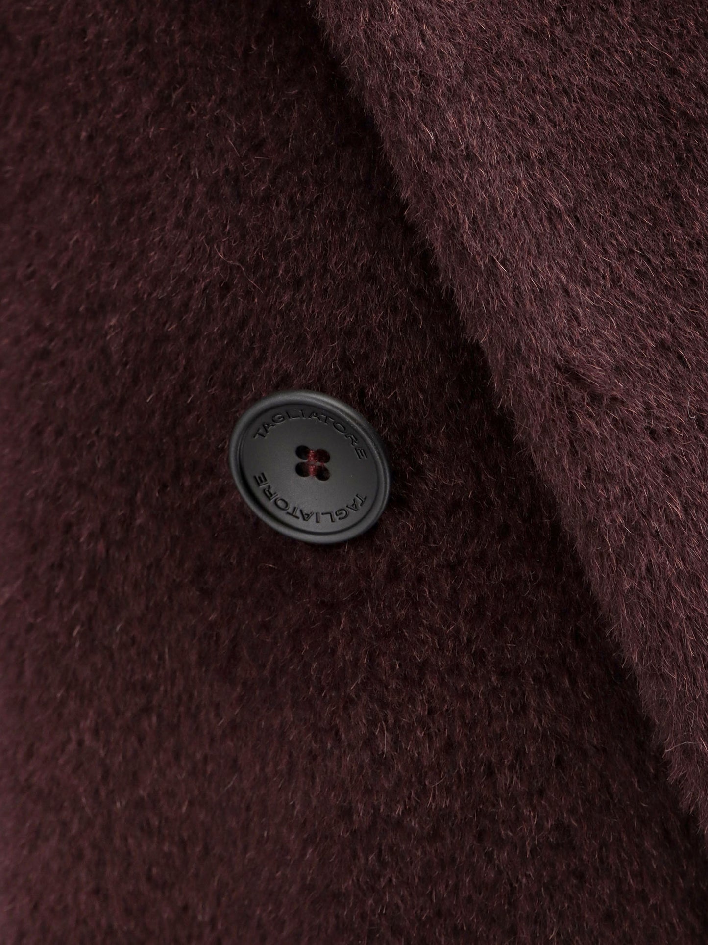 Jole double-breasted alpaca and wool coat