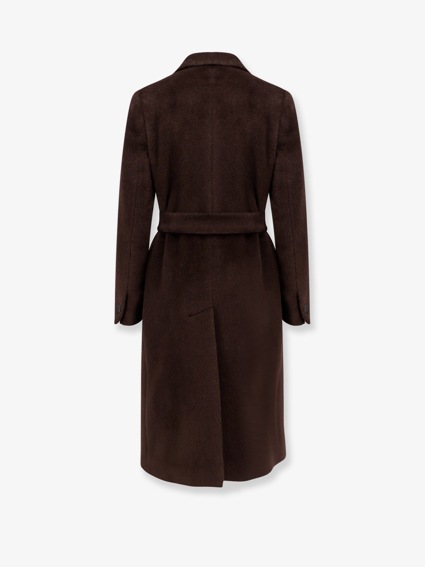 Jole double-breasted alpaca and wool coat