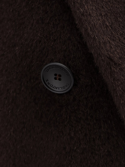 Jole double-breasted alpaca and wool coat thumbnail