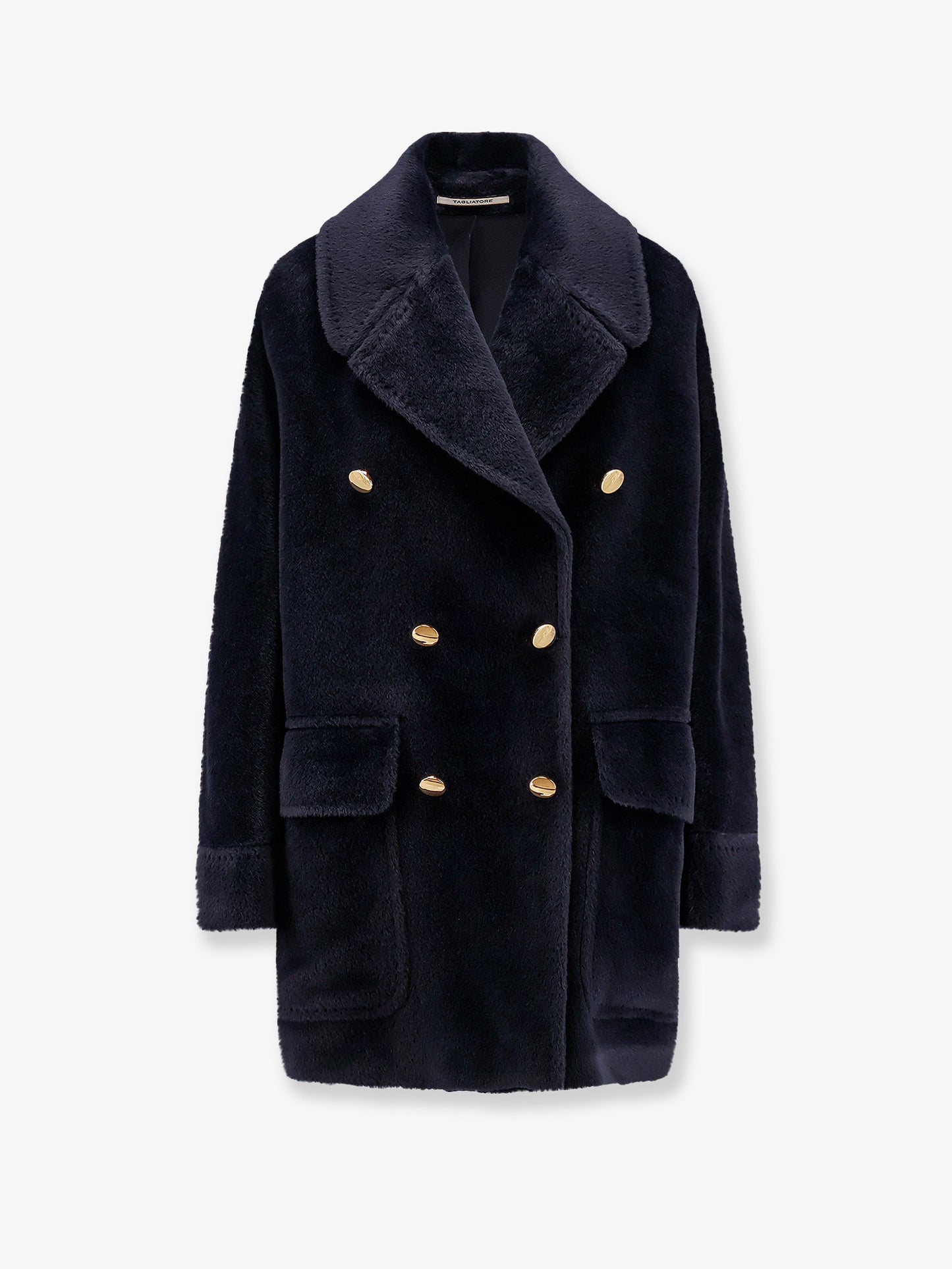 Lillian alpaca and virgin wool coat