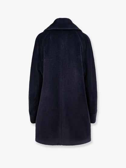 Lillian alpaca and virgin wool coat thumbnail