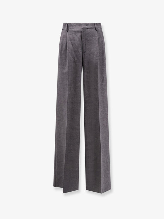 P-Ebony bi-stretch virgin wool trousers