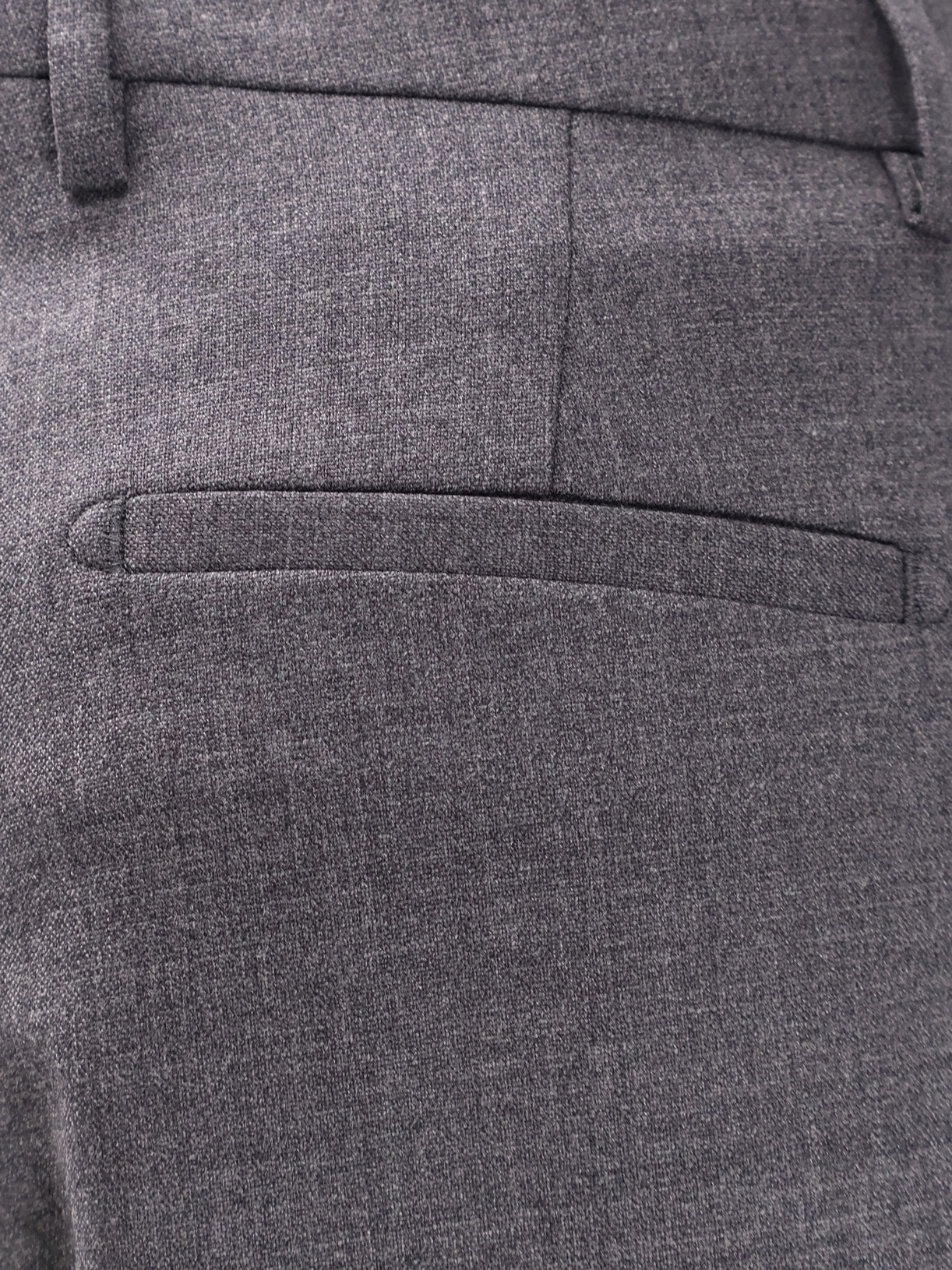 P-Ebony bi-stretch virgin wool trousers