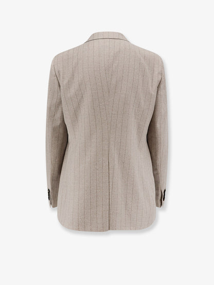 Parigi virgin wool suit with pinstriped pattern thumbnail