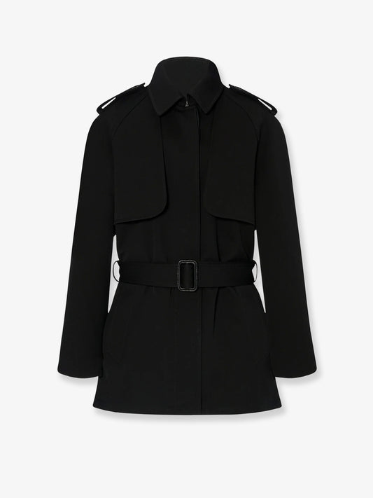Usuaia virgin wool trench