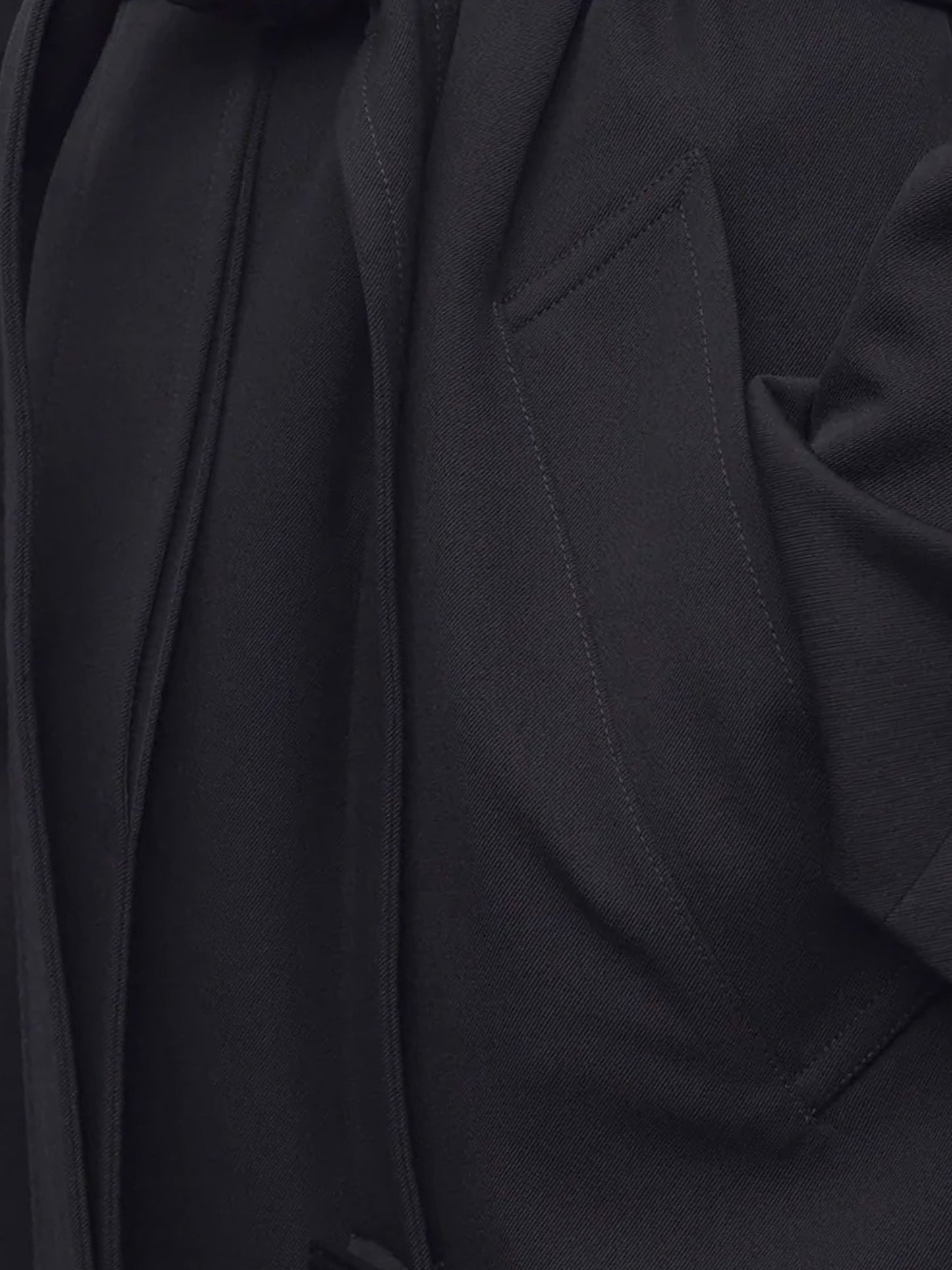 Usuaia virgin wool trench