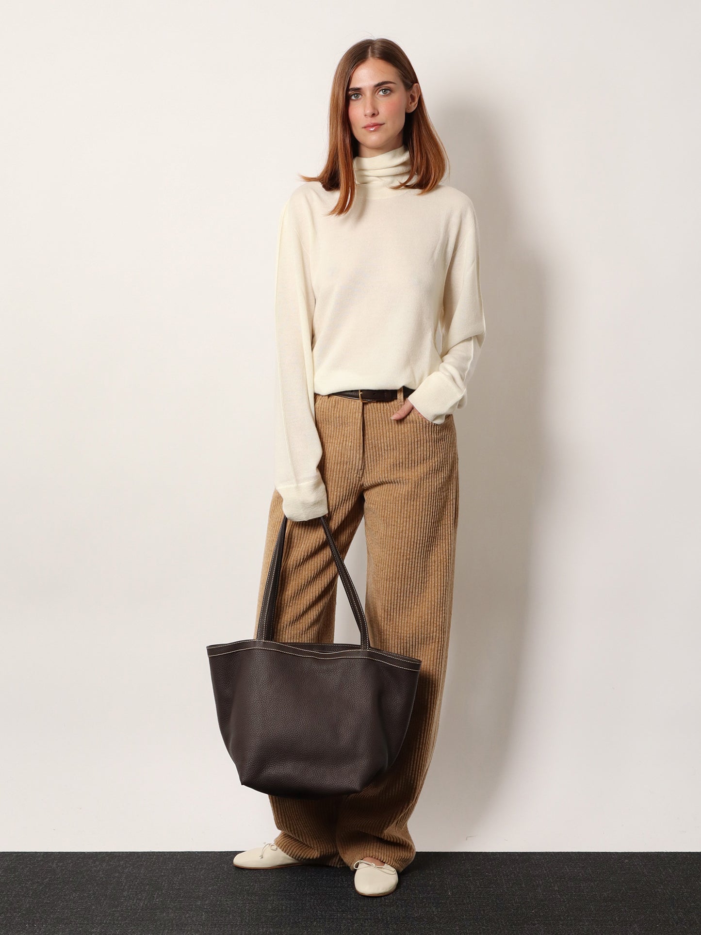 Park Tote Three Stitch leather shoulder bag