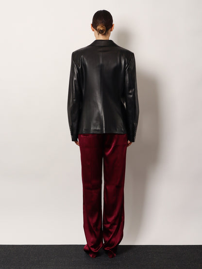 Leather blazer thumbnail