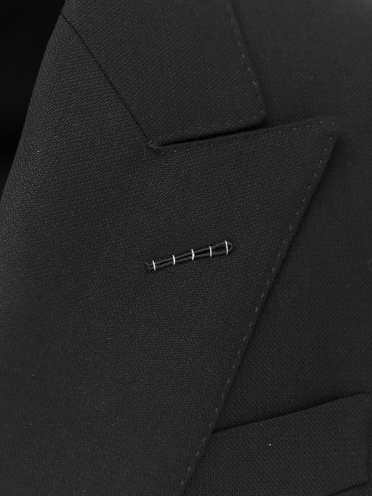 Double-breasted wool blazer