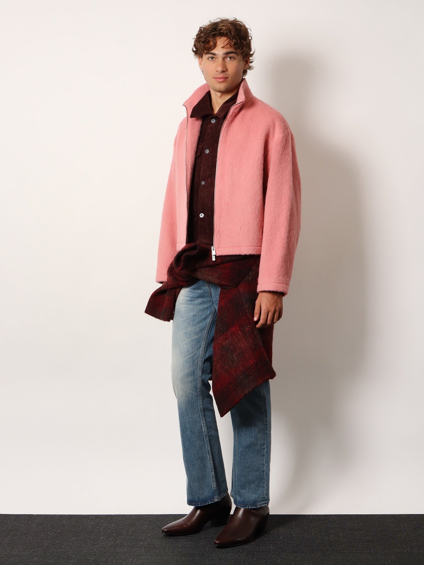 Wool and alpaca jacket