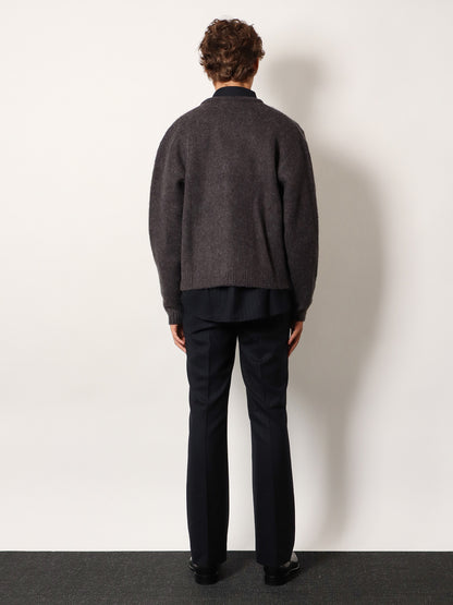 Jacquard Unisex alpaca cardigan thumbnail