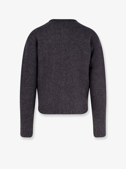 Jacquard Unisex alpaca cardigan thumbnail