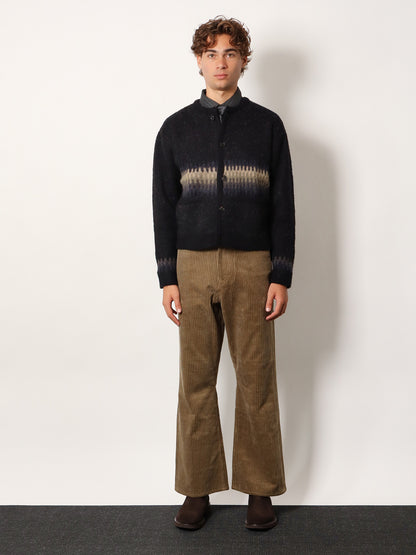 Jacquard Unisex alpaca cardigan thumbnail