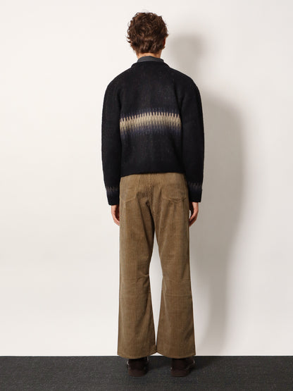 Jacquard Unisex alpaca cardigan thumbnail