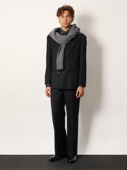 Ribbed wool and cotton cardigan thumbnail