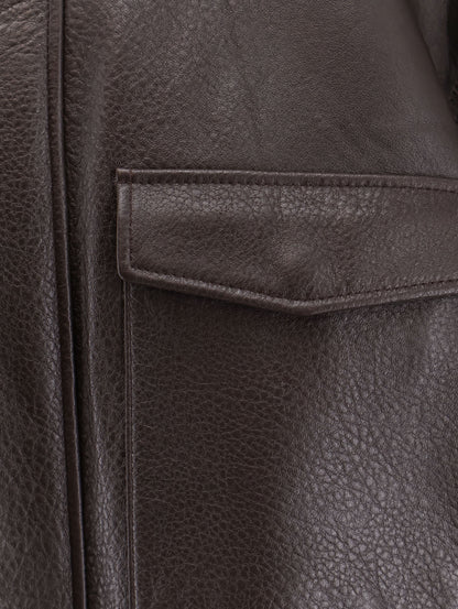 Unisex leather jacket thumbnail