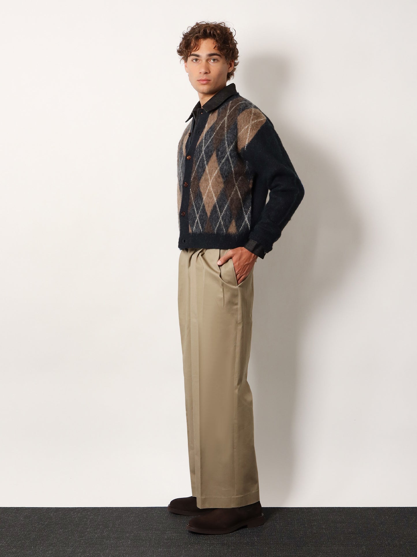 Unisex cotton trousers