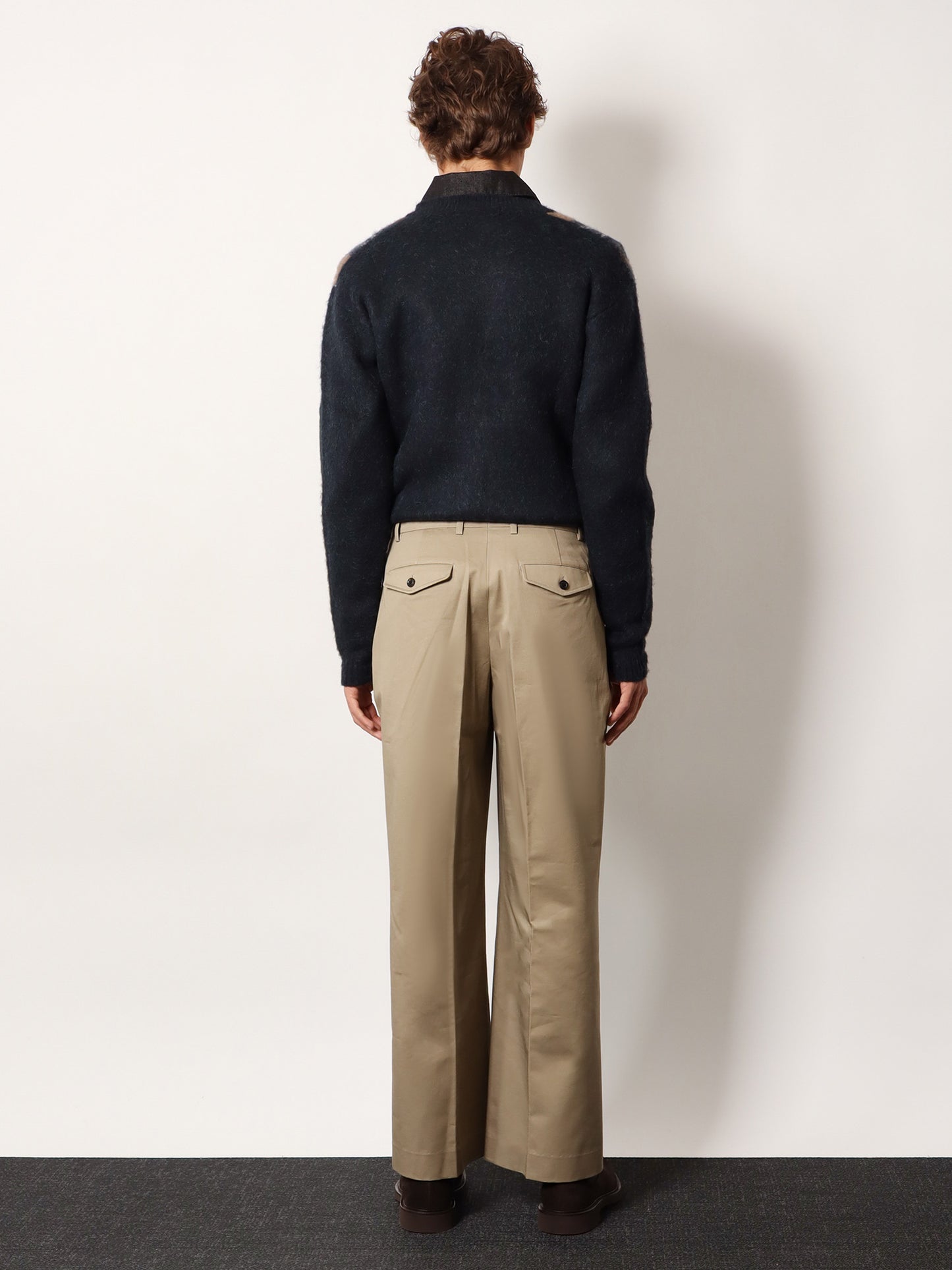 Unisex cotton trousers