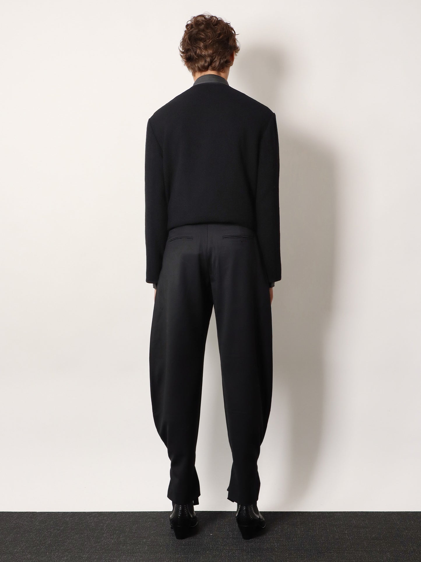 Wool blend Unisex trousers