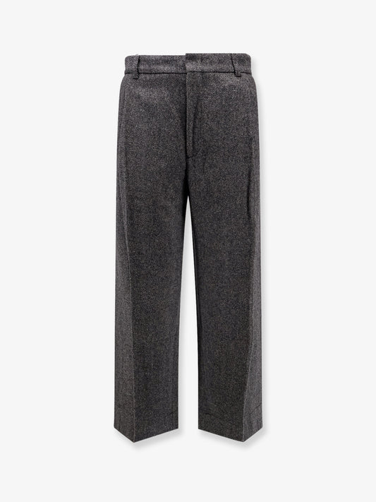 Wool blend Unisex trousers
