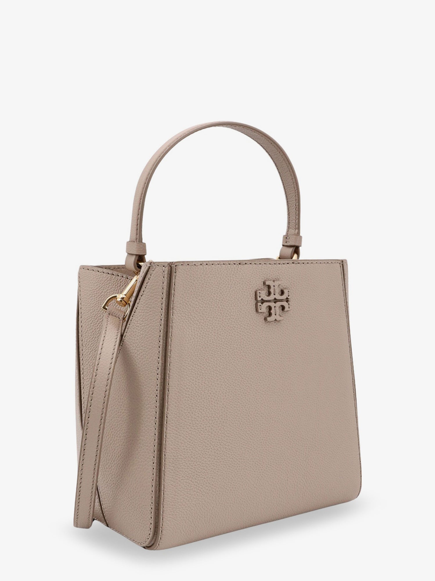 McGraw Small leather bucket bag TORY BURCH - Nugnes1920