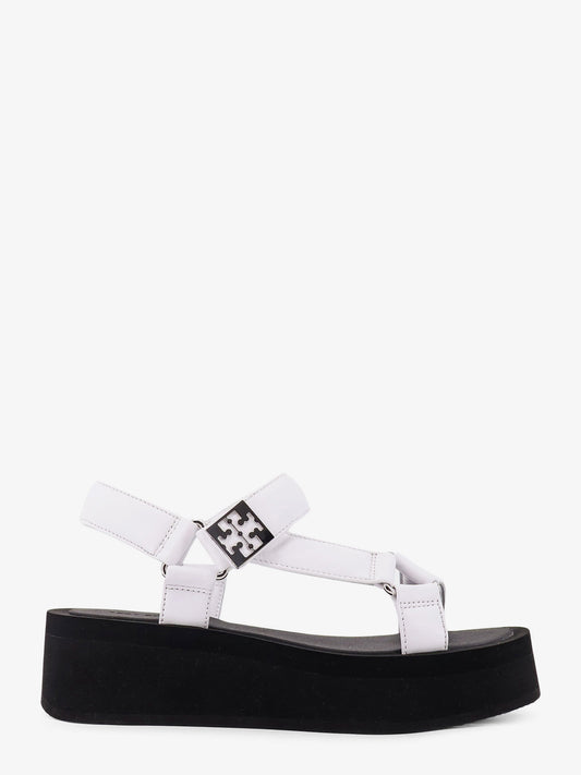 Mellow leather wedge sandals