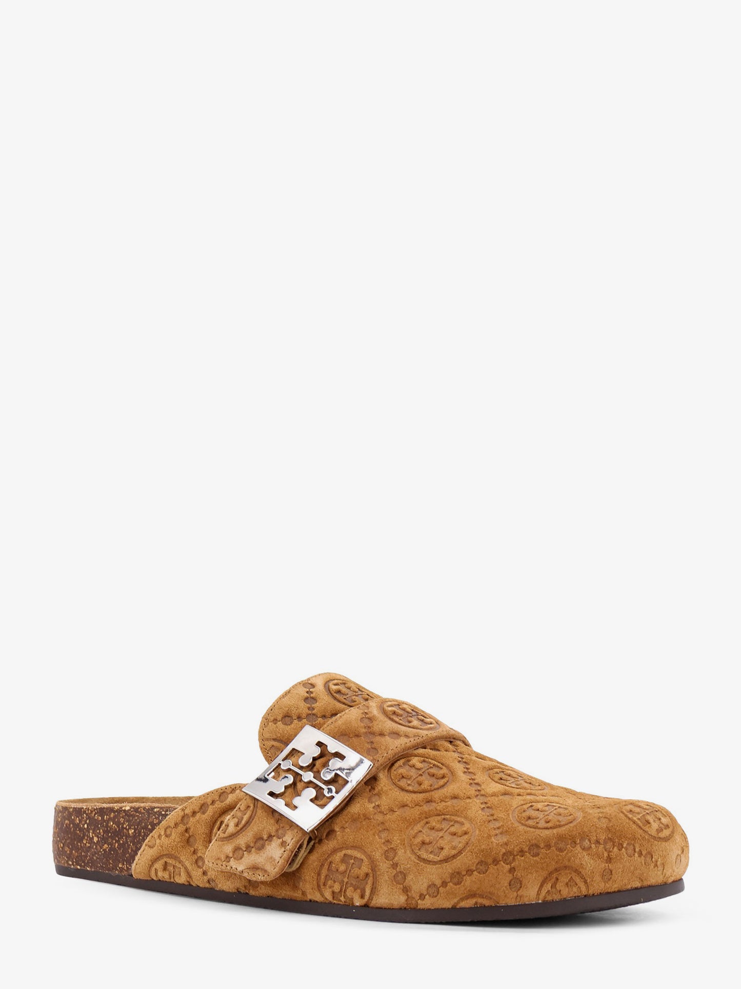 T Monogram Mellow jacquard suede Mule