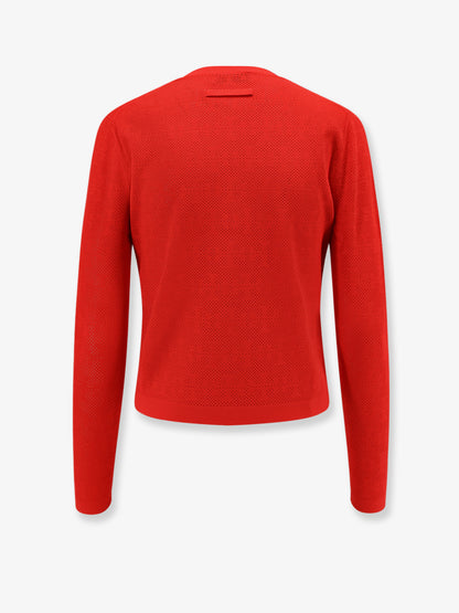 T Monogram Jacquard viscose blend cardigan thumbnail