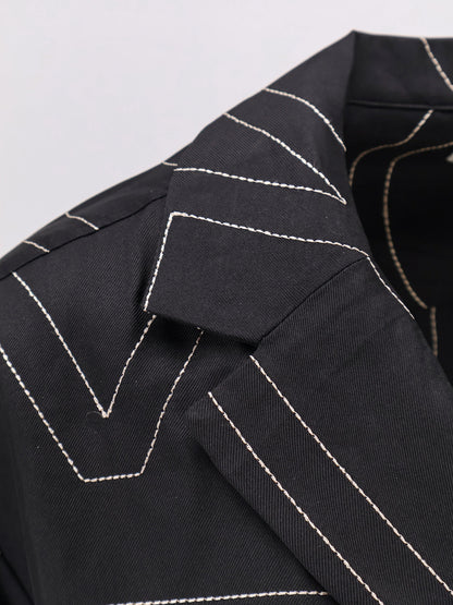 Silk shirt with monogram logo embroidery thumbnail